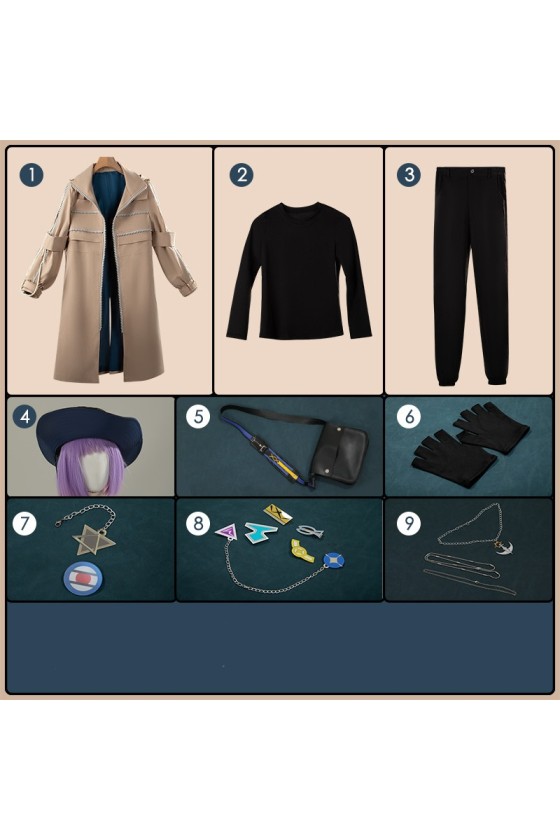 2XXT Cosplay Arknights Ulpianus Outfit Cosplay Costume